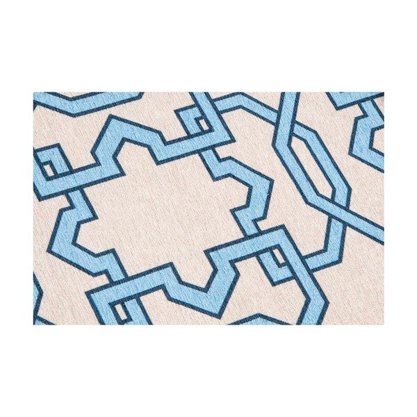 Vrlo izdržljiv kuhinjski tepih Webtappeti Tiles Blue, 60 x 220 cm-image-4
