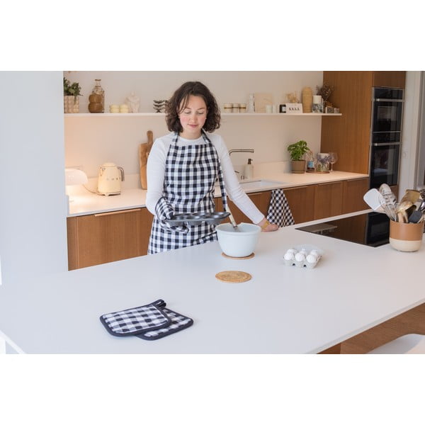 Pamučna kuhinjska rukavica Gingham – Tiseco Home Studio-image-1