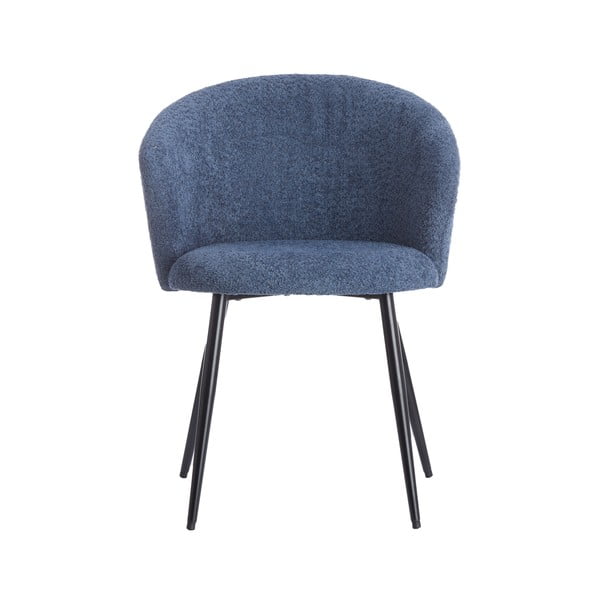 Plave metalne blagovaonske stolice u setu 2 kom Radaja – Light & Living-image-2