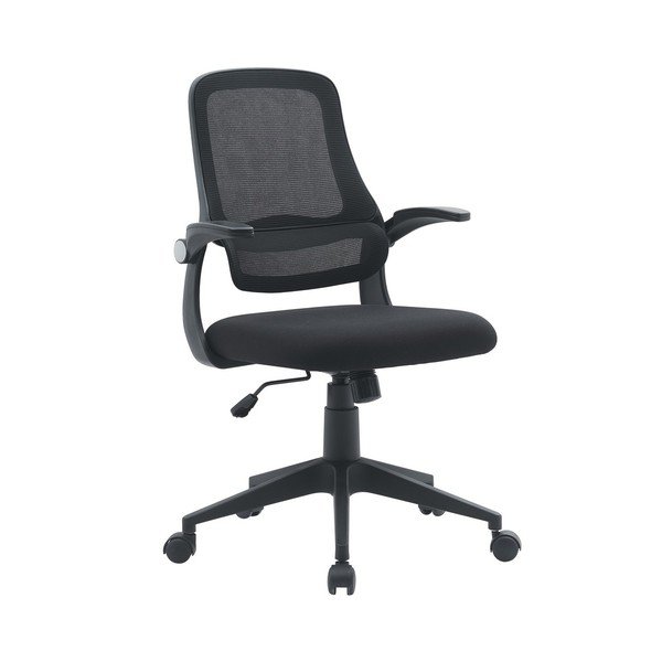 Crna podstavljena uredska stolica Gilmore – Yes Everyday