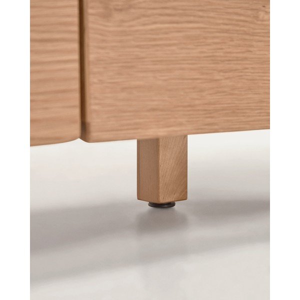 Niska komoda u dekoru hrasta u prirodnoj boji 150x71 cm Rasha – Kave Home-image-1