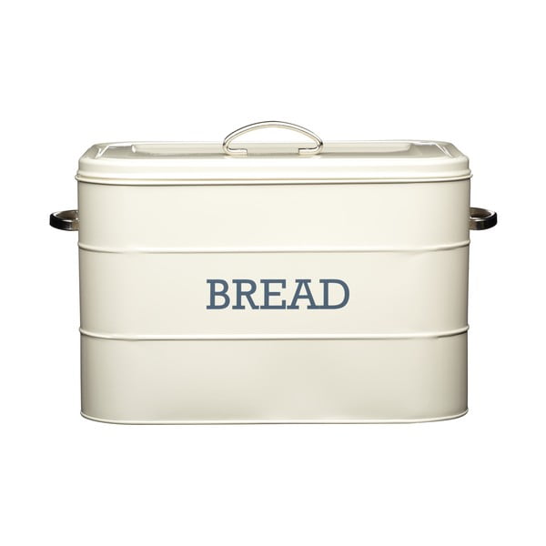 Krem metalna posuda za kruh Kitchen Craft Living Nostalgia
