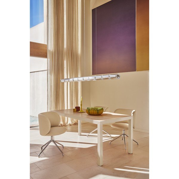 Blagovaonski stol s hrastovom pločom stola 75x180 cm Alma – Teulat-image-1