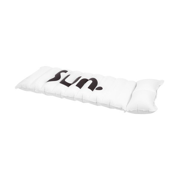 Bijela ležaljka na napuhavanje Sunnylife Nouveau Bleu-image-2