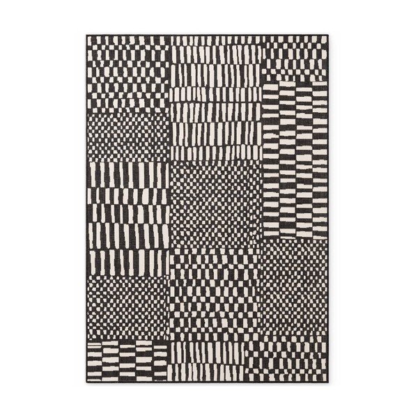 Crni/krem unutarnji i vanjski tepih 160x230 cm Haringey Barkham – Ted Baker