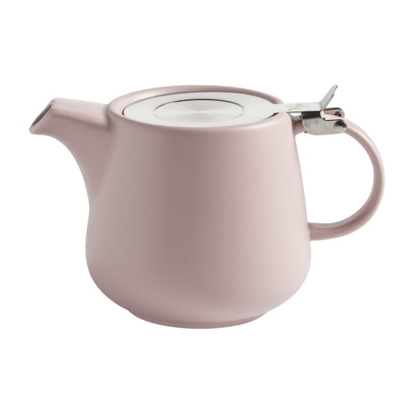 Ružičasti keramički čajnik s Maxwell &amp; Williams Tint cjediljkom, 600 ml
