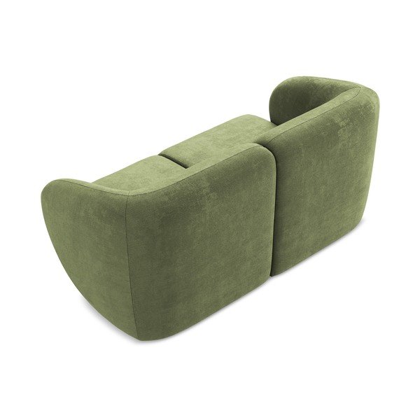 Zelena sofa od šenila 174 cm Lani – Makamii-image-3