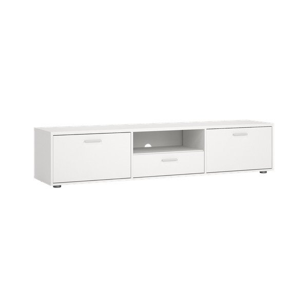 Bijela TV komoda 177x38 cm Media – Tvilum-image-2