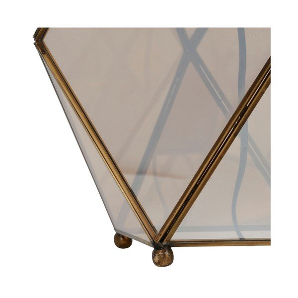 Noga lampe u smeđe-zlatnoj boji 43 cm Eluminea - Côté Table-image-2