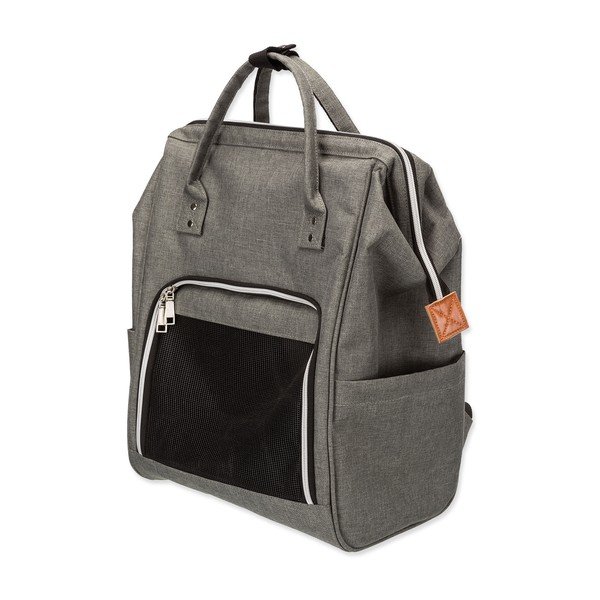 Sivi ruksak za transport psa za kućne ljubimce 22x32 cm Trixie Ava – Plaček Pet Products