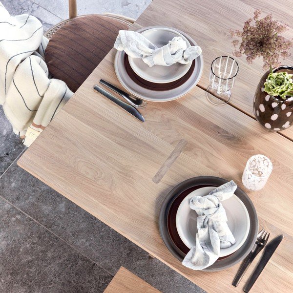 Tanjuri u setu 2 kom od terakote boje terakote ø 22 cm Yuka – OYOY Living Design-image-3