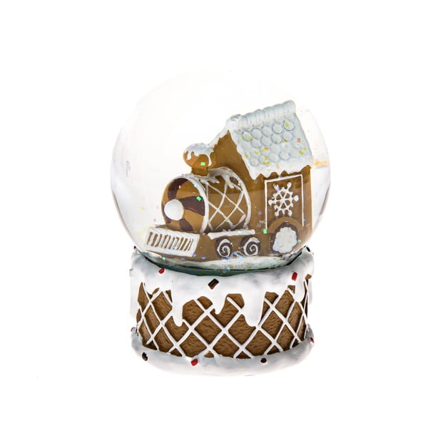 Snježna kugla od polyresina (visina 10 cm) Snowy Train – Dakls