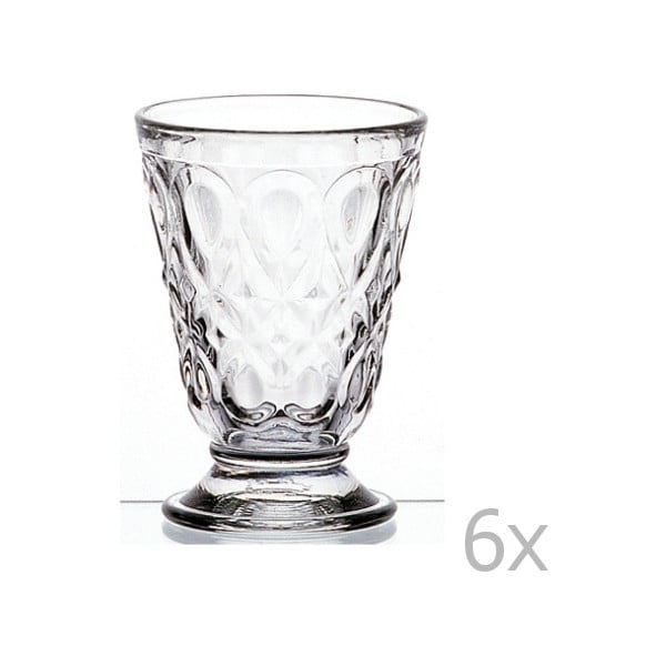 Set od 6 prozirnih čaša La Rochère Lyonnais, 200 ml