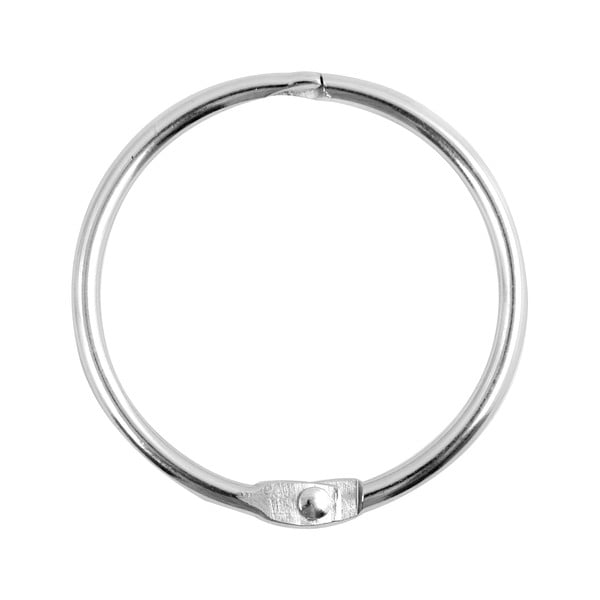 Prstenovi za zavjese za tuš u setu 12 kom u mat srebrnoj boji Ringo Small – Spirella