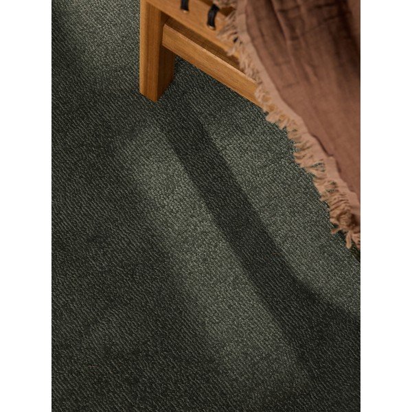 Tamno zeleni ručno rađen okrugao tepih od mješavine vune ø 160 cm Kari Organic – Villeroy&Boch-image-3