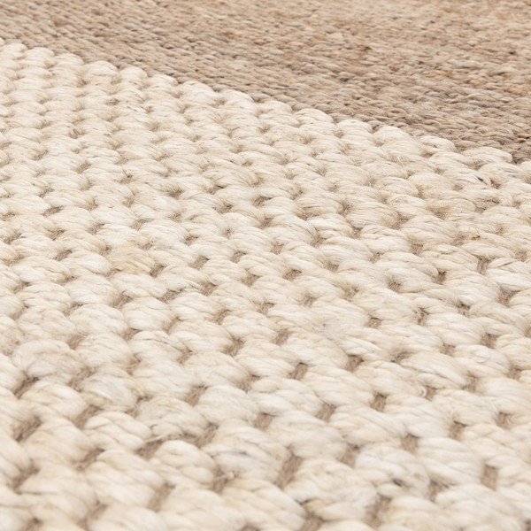 Bijeli/bež obostrani/ručno rađen juteni tepih 120x170 cm Cedar – Asiatic Carpets-image-2
