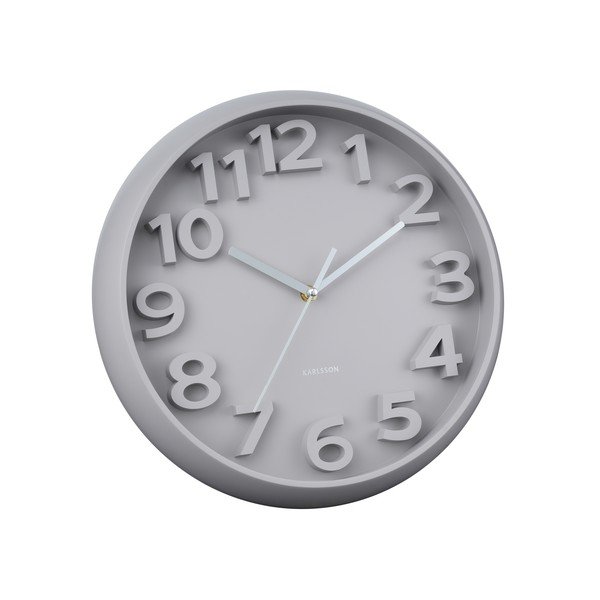 Zidni sat ø 33,5 cm Elevated Classic Numbers – Karlsson-image-2