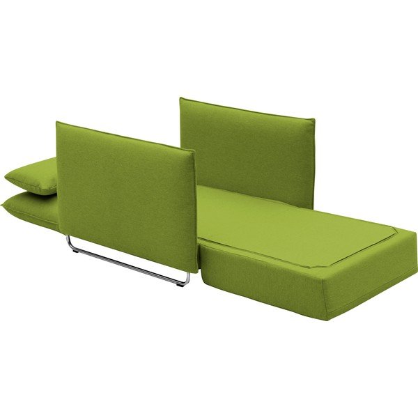 Limeta zelena fotelja na razvlačenje Softline Cord-image-3