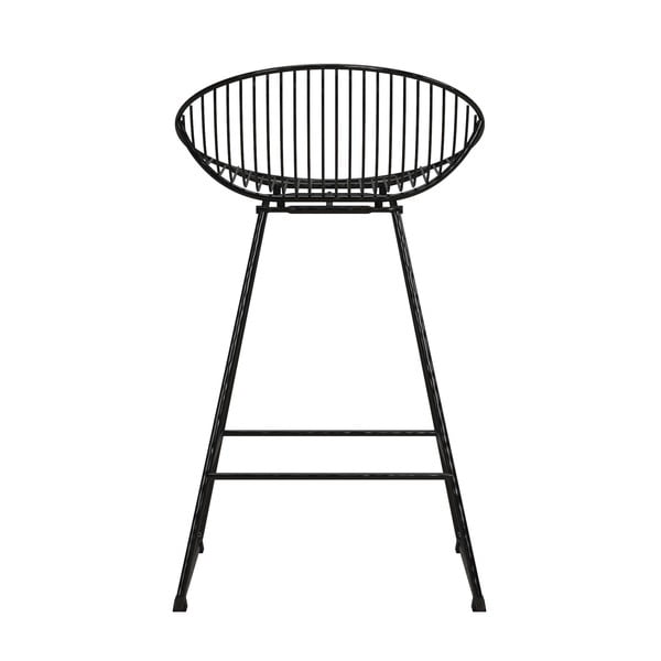 Crna metalna barska stolica Ellis – CosmoLiving by Cosmopolitan-image-2