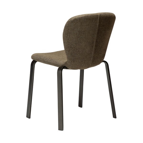 Kaki zelena podstavljena blagovaonska stolica Heap – DAN-FORM Denmark-image-4