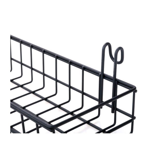 Crna dodatna zidna košara Reminder, dužina 40 cm-image-3