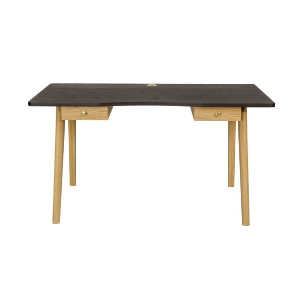 Radni stol u dekoru hrasta 70x140 cm Nice – Woodman