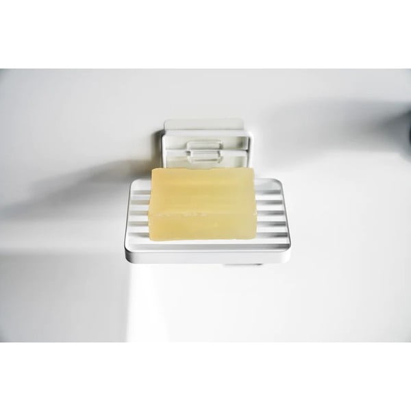Bijela metalna samoljepljiva posuda za sapun Film Hook – YAMAZAKI-image-1