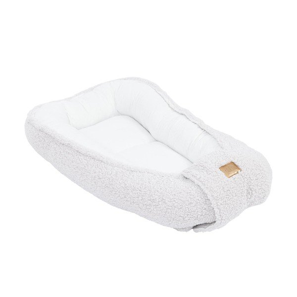 Gnijezdo za bebe boje slonovače 55x83 cm – Meowbaby