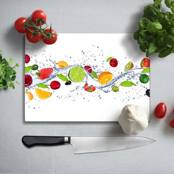 Staklena daska za rezanje Insigne Fresh Fruit-image-2