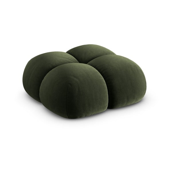 Zeleni baršunast tabure Loretto – Cosmopolitan Design-image-2