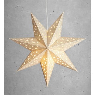 Božićni viseći svjetleći ukras u zlatnoj boji Markslöjd Solvalla