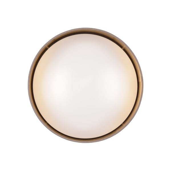 Svjetlo smeđa LED stropna svjetiljka ø 30 cm Locarno – Reality-image-3