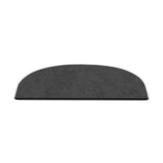 Tamno sivi set tepiha za stepenice 16 kom 20x65 cm Plain Color – Vitaus