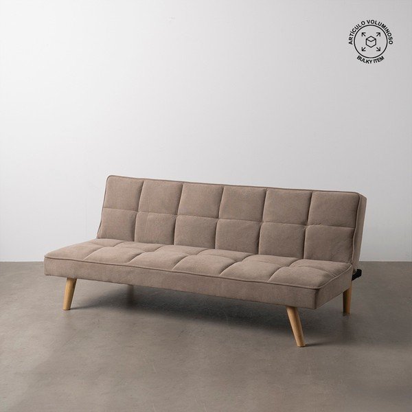 Bež sklopiva sofa od šenila 175 cm – Ixia-image-1