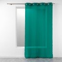 Zelena prozirna zavjesa 140x280 cm Telma – douceur d'intérieur