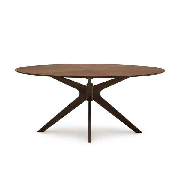 Blagovaonski stol s pločom stola u dekoru oraha 110x180 cm Naanim – Kave Home