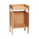 Noćni ormarić u dekoru hrasta u prirodnoj boji Archive – Hübsch