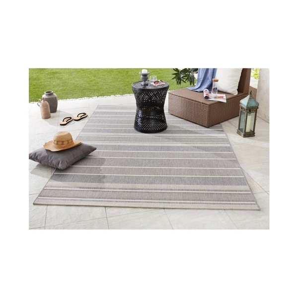 Sivi vanjski tepih NORTHRUGS Remen, 200 x 290 cm-image-2