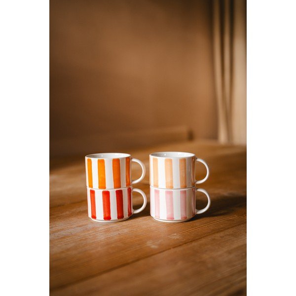 Bijele keramičke šalice u setu 4 kom za espresso 180 ml Franca – Leopold Vienna-image-1