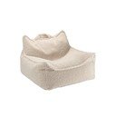 Svjetlo smeđa vreća za bebe od bouclé tkanine Chair – Wigiwama