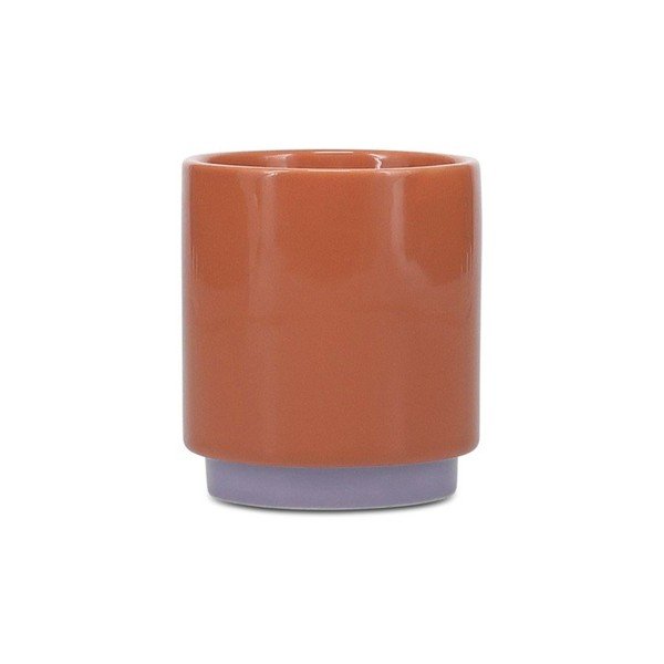 Narančasta/ljubičasta šalica od kamenine 270 ml Duo – ONA
