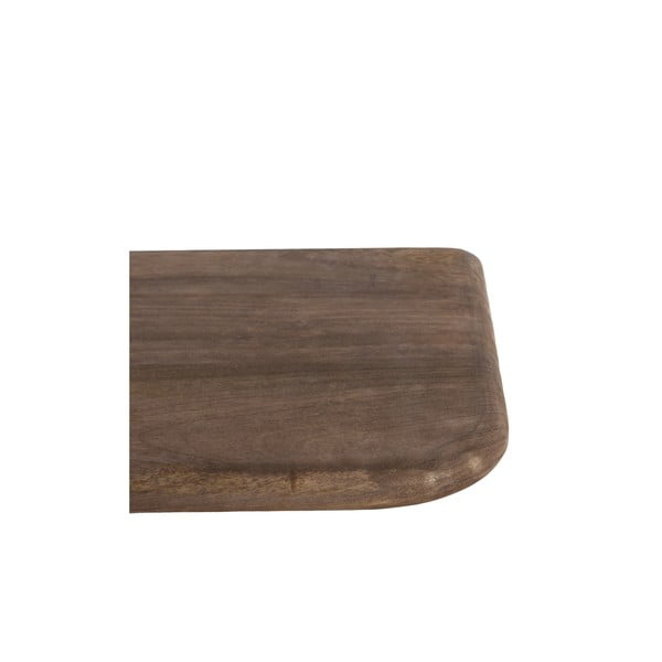 Smeđa polica od masivnog manga 50 cm Tarontu – Light & Living-image-3