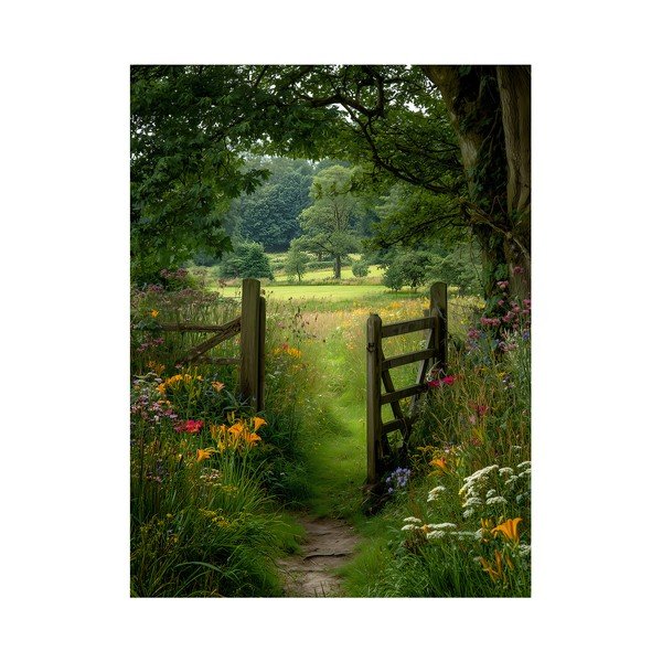 Slika 60x80 cm Garden Gate – Styler