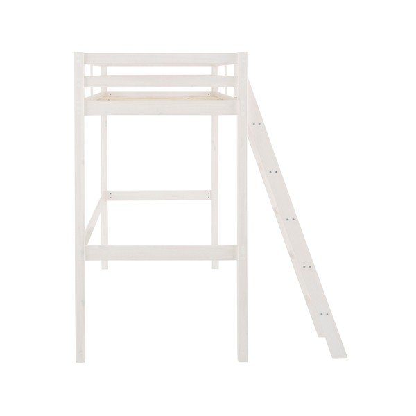 Bijeli uzdignuti krevet od borovine Støraa Alpi2-image-4