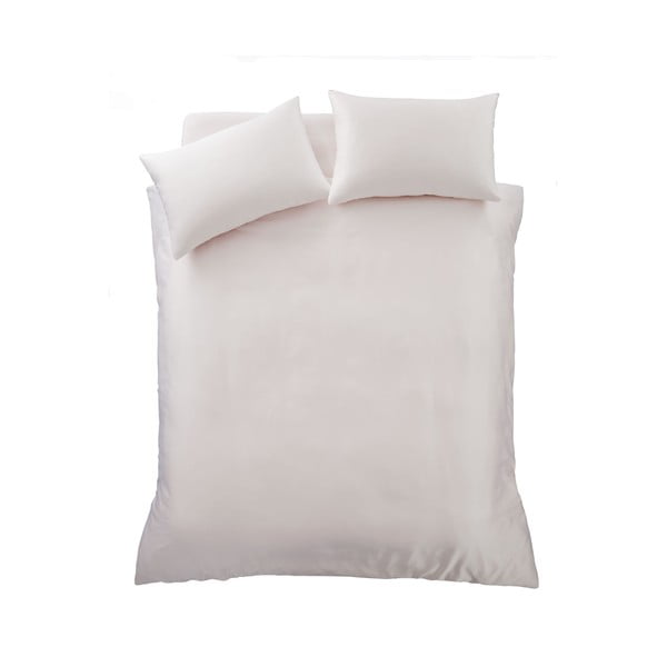 Ružičasta satenska posteljina za bračni krevet/za produženi krevet 230x220 cm Silky Soft – Catherine Lansfield