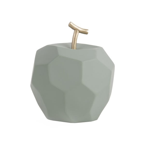 Mat menta zelena betonska statueta PT LIVING Origami Apple