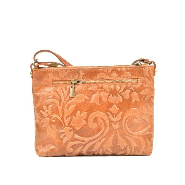 Senf smeđa kožna torbica Renata Corsi Mula-image-1