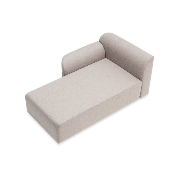 Svijetlo sivi kauč (desni kut) od mješavine vune i lana Hugg - Gazzda-image-2