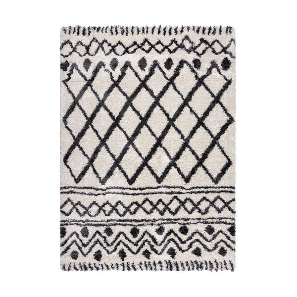 Tepih boje slonovače 120x170 cm Souq Lines – Flair Rugs