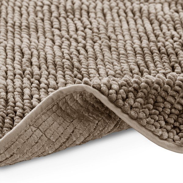 Svjetlo smeđa kupaonska prostirka 70x120 cm Bati – Restilo-image-3